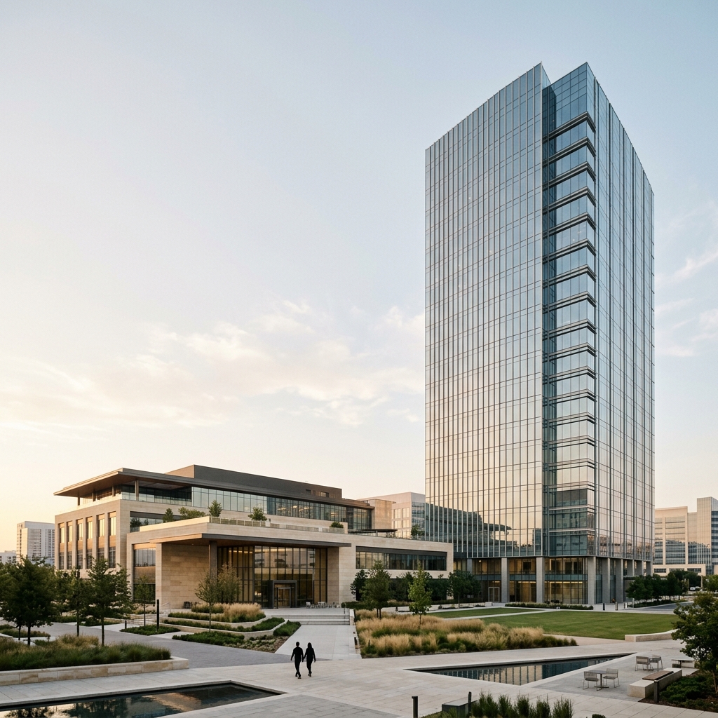 Architecture expanding upward